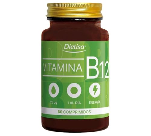 Vitamina B12 Vegan 60comp Dielisa