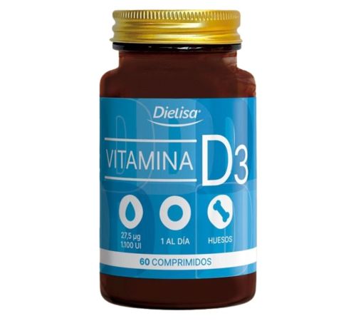 Vitamina D3 Vegan 60comp Dielisa