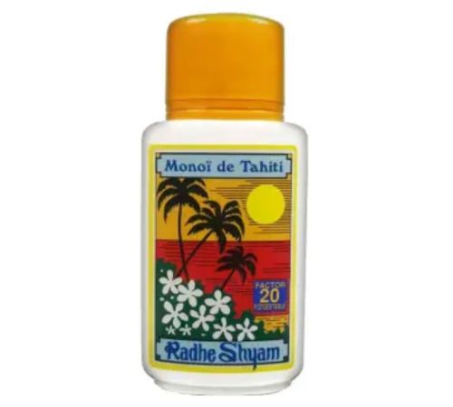 Aceite Protector Solar Monoi de Tahiti SPF20 150ml Radhe Shyam