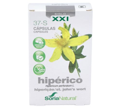 37S Hiperico Formula XXI 30caps Soria Natural