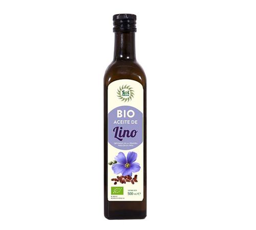 Aceite de Lino Bio 500ml Solnatural