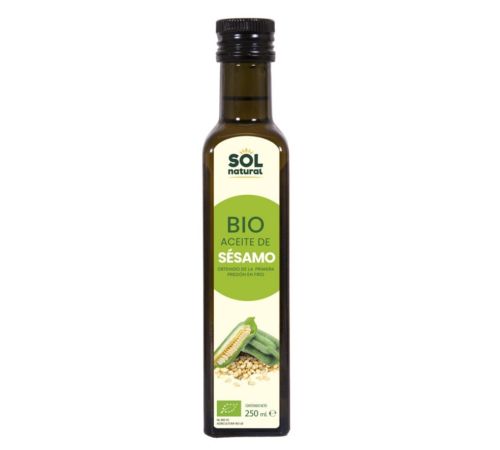 Aceite de Semilla de Sesamo Bio 250ml Solnatural