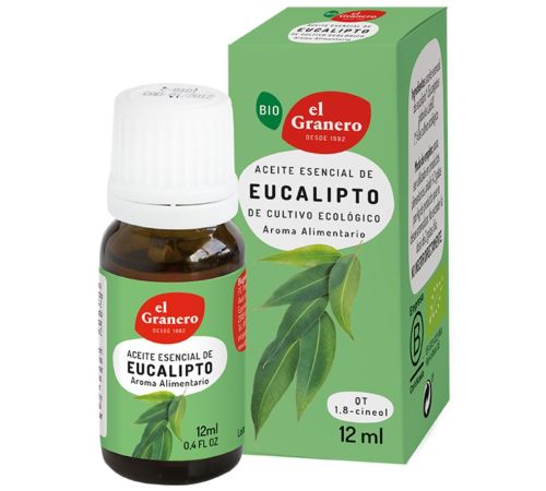 Aceite Esencial de Eucalipto Eco 12ml El Granero Integral