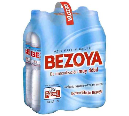 Agua Mineral 6x1.5L Bezoya