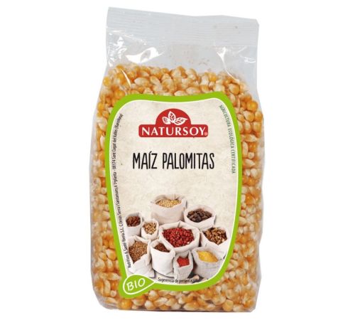 Grano Maiz Palomitas Bio Vegan 500g Natursoy
