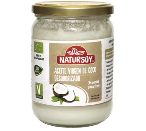 Aceite de Coco desodorizado Bio Vegan 400g Natursoy