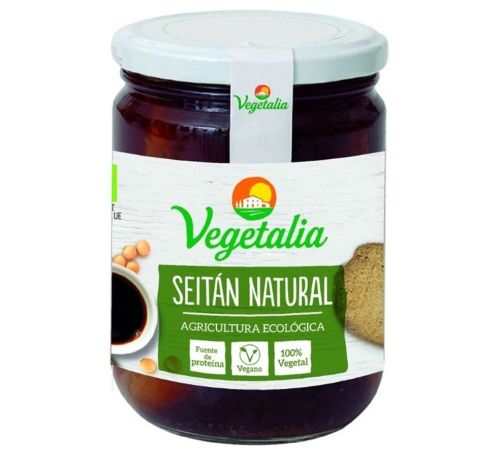 Seitan Bote Vidrio Esterilizado Bio Vegan 250g Vegetalia