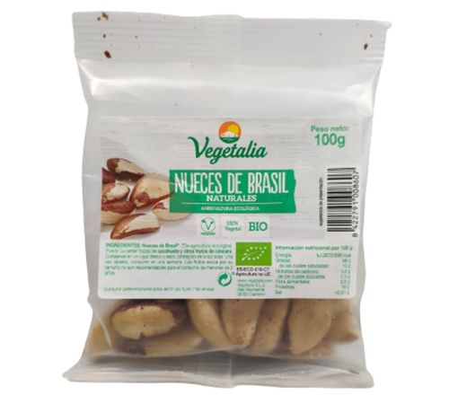 Nueces Brasil Bio Vegan 100g Vegetalia