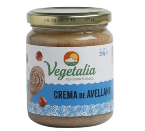Crema de Avellanas Eco 250g Vegetalia