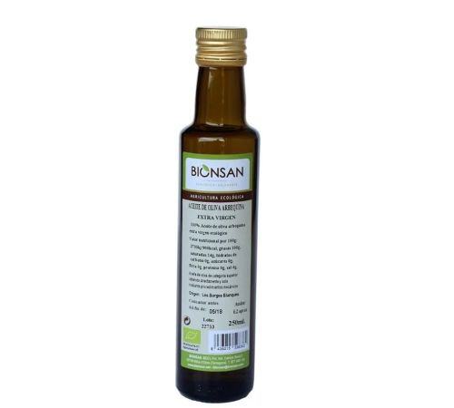 Aceite de Oliva Virgen Extra Arbequina Eco 250ml Bionsan