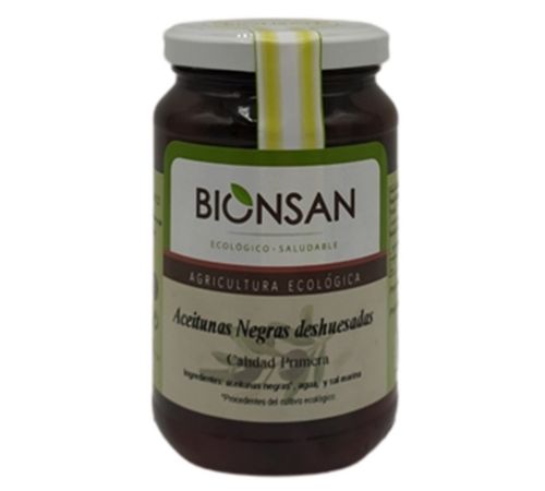 Aceitunas Negras Sin Hueso Eco 170g Bionsan
