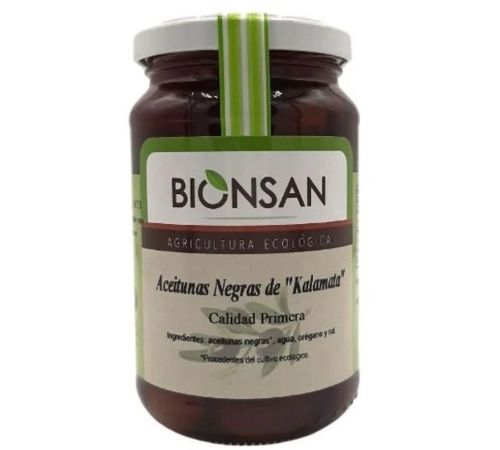 Aceitunas Negras Kalamata Bio 200g Bionsan