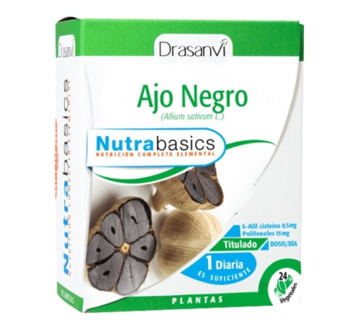 Ajo Negro Nutrabasics 24caps Drasanvi