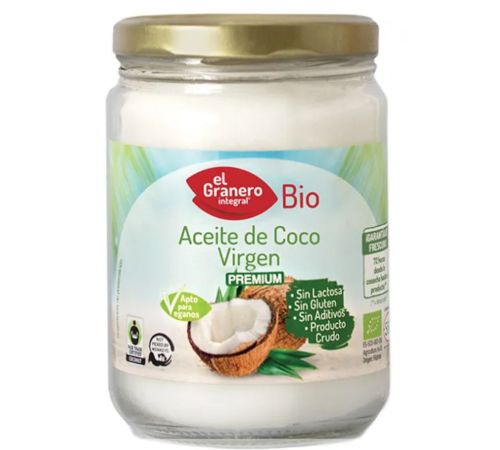 Aceite Coco Virgen Premium Bio 1L El Granero Integral