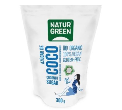 Azucar de Coco SinGluten Bio 300g Natur-Green
