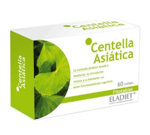 Centella Asiatica Fitotablet SinGluten 60comp Eladiet