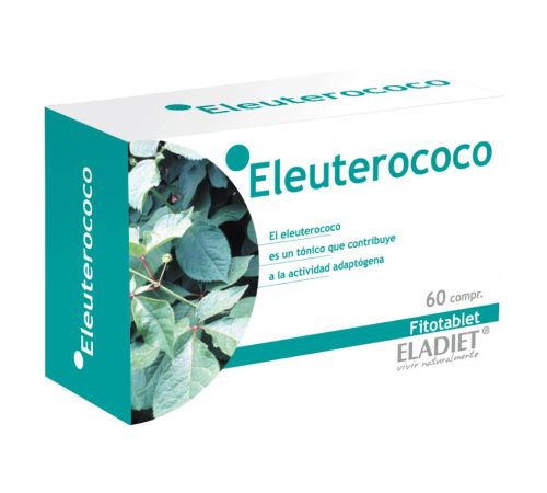 Eleuterococo Fitotablet SinGluten 60comp Eladiet