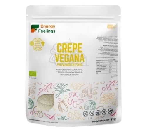 Crepe Vegana XL Pack Eco 500g Energy Feelings