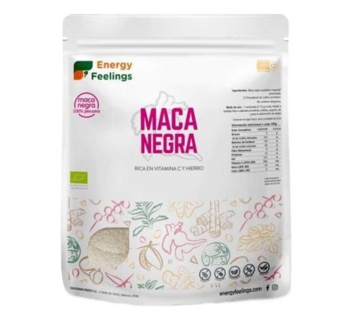 Maca Negra Polvo XL Pack Eco 500g Energy Feelings