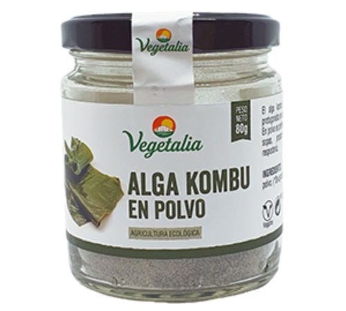 Alga Kombu en Polvo Bio 80g Vegetalia