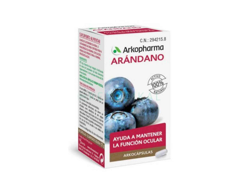 Complemento alimenticio de Arandano Arkocaps
