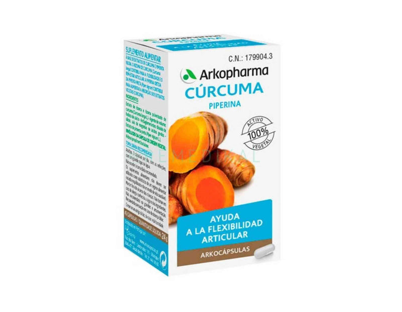 Complemento Alimenticio de Curcuma Arkocaps
