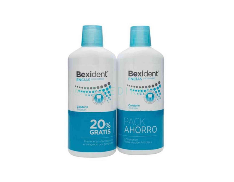 BEXIDENT COLUTORIO ENCÍAS USO DIARIO DUPLO 2x500ML