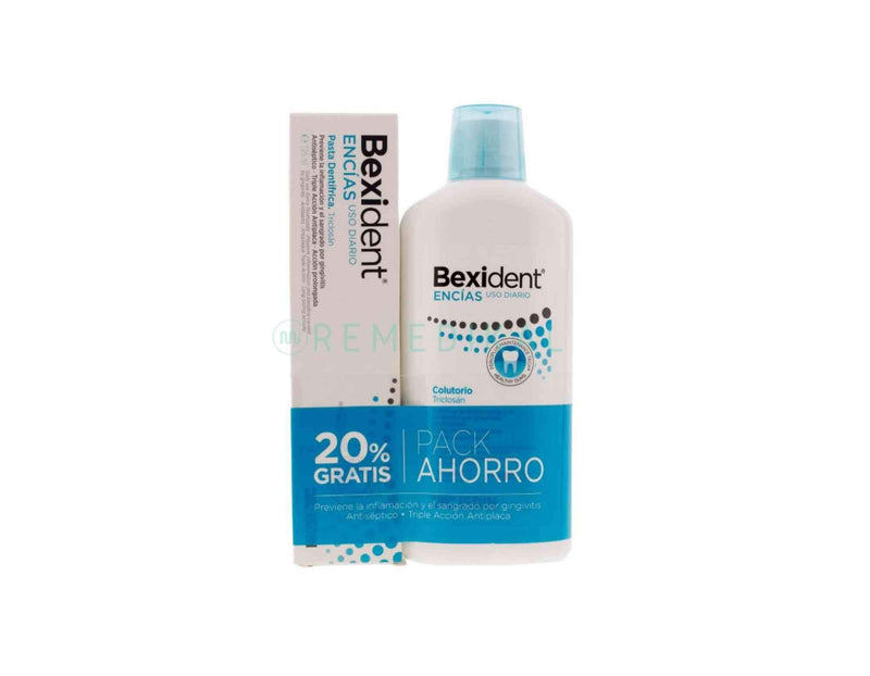 BEXIDENT PACK ENCÍAS USO DIARIO PASTA Y COLUTORIO