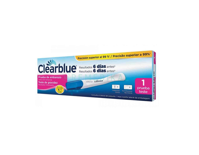 CLEARBLUE EARLY PRUEBA DE EMBARAZO