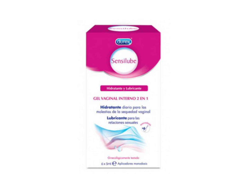 DUREX SENSILUBE GEL VAGINAL 6 MONODOSIS 5ML