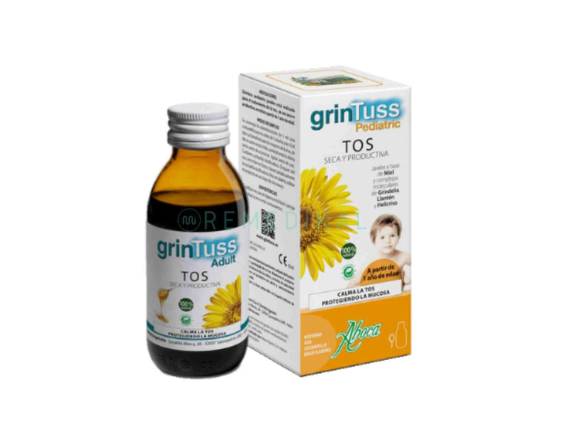 GRINTUSS JARABE TOS SECA Y PRODUCTIVA PARA NIÑOS 132ML