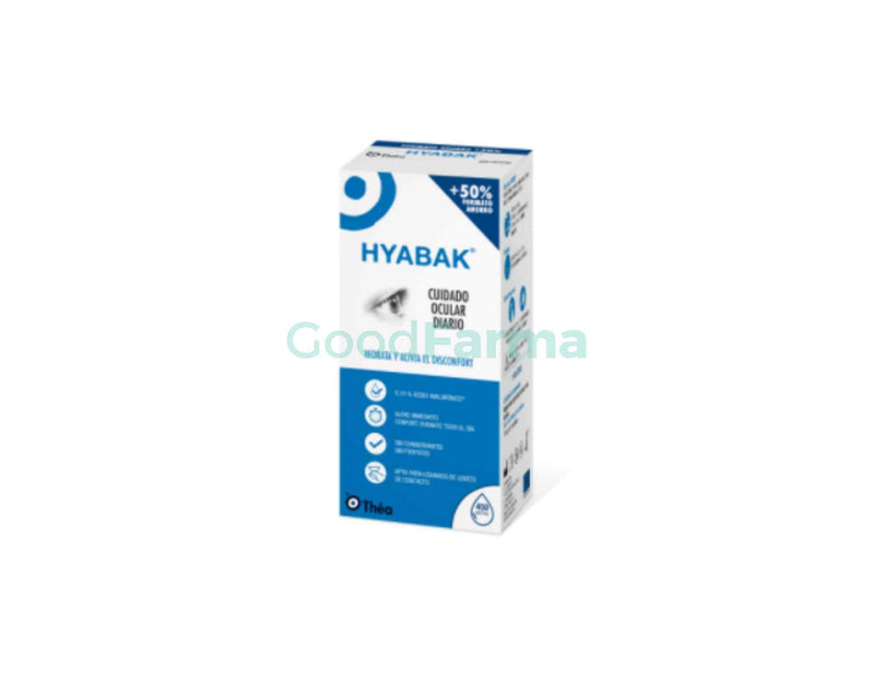 HYABAK SOLUCIÓN LUBRICANTE DE OJOS 10 ML