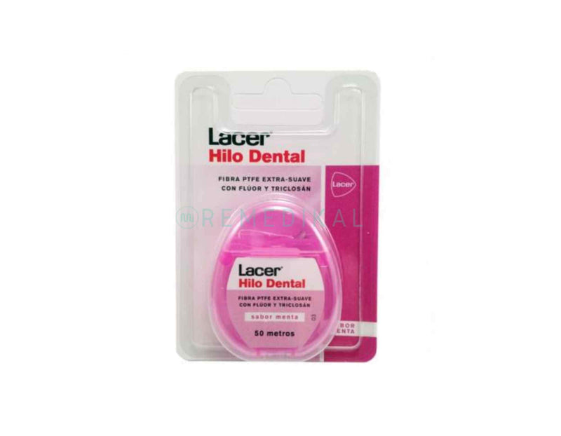 LACER HILO DENTAL EXTRA SUAVE SABOR MENTA 50M