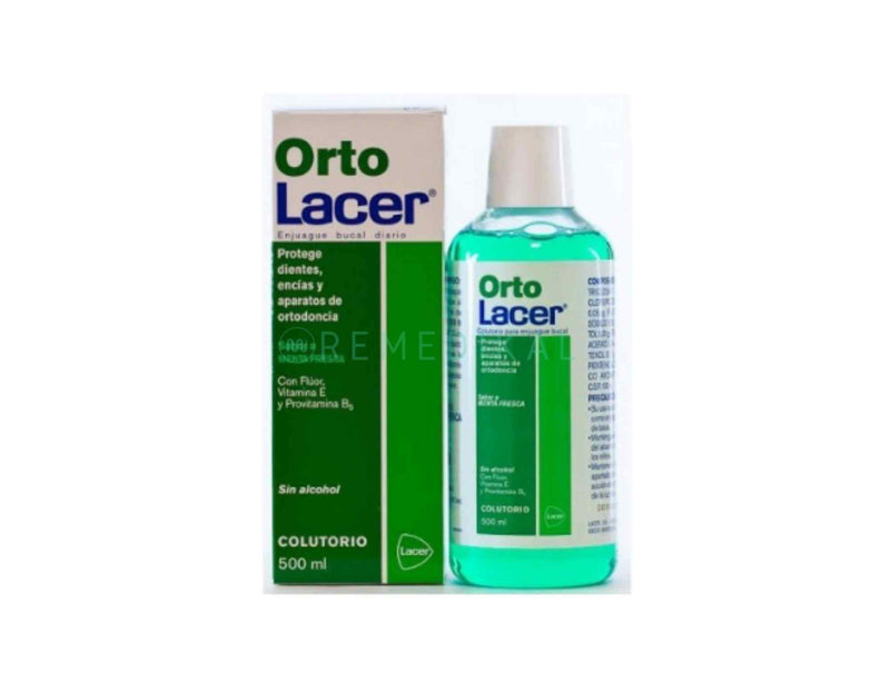 LACER ORTODENT COLUTORIO SABOR MENTA 500ML
