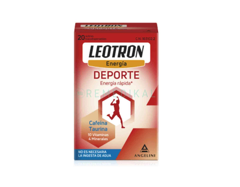 LEOTRON DEPORTE 20 SOBRES BUCODISPERSABLES