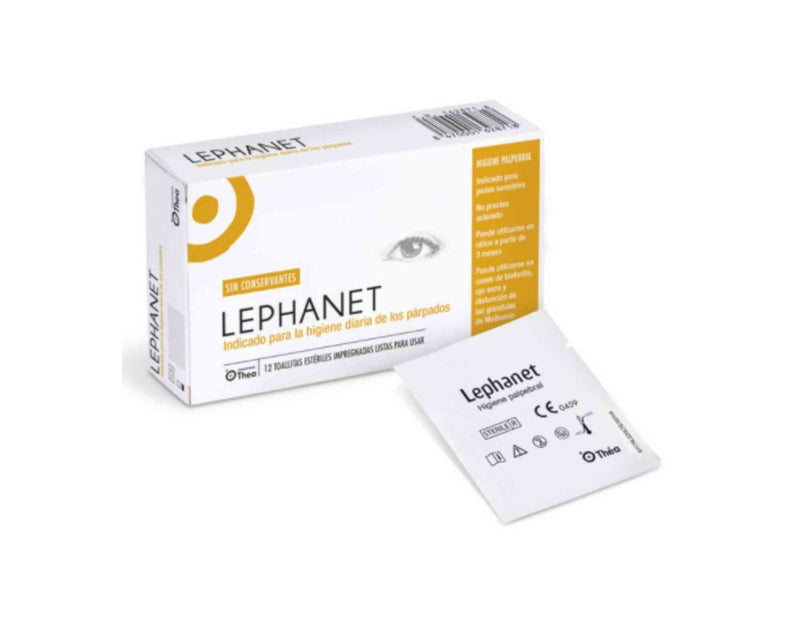 LEPHANET TOALLITAS ESTÉRILES 12 UDS