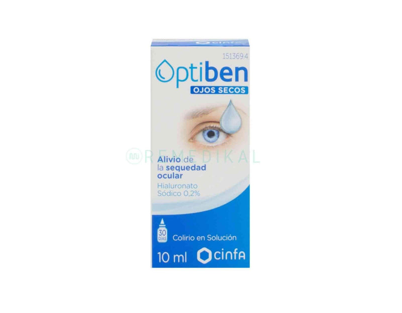 OPTIBEN OJOS SECOS FRASCO 10ML