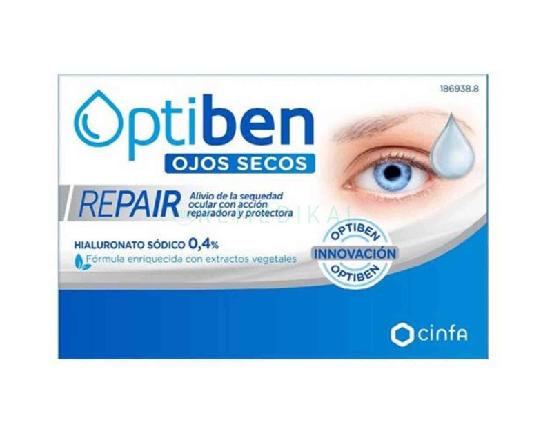 OPTIBEN OJOS SECOS REPAIR 20 MONODOSIS