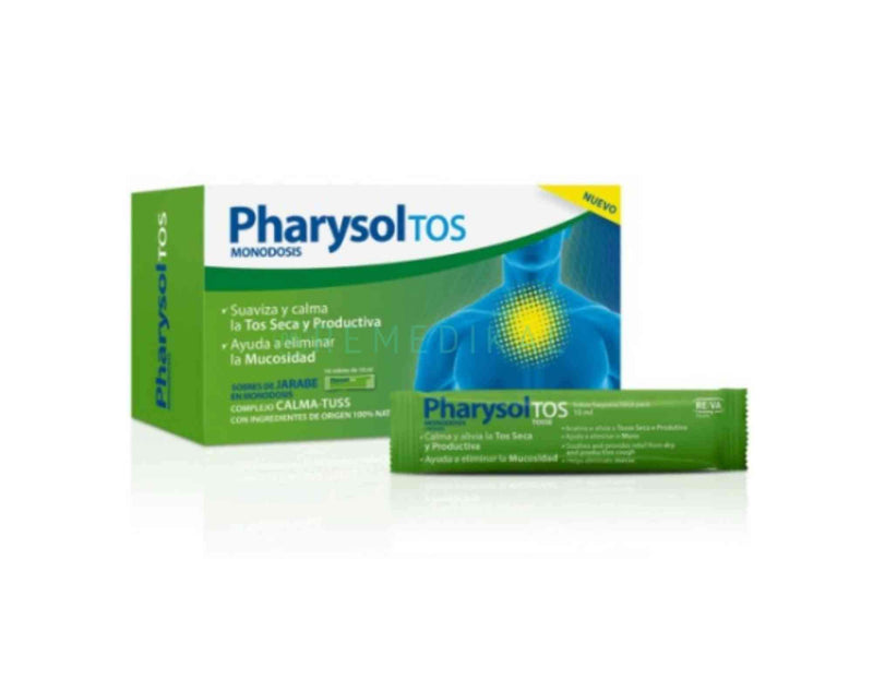 PHARYSOL TOS JARABE MONODOSIS 16 SOBRES