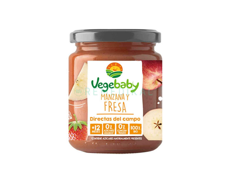 POTITO VEGEBABY MANZANA Y FRESA BIO (+12) 190G