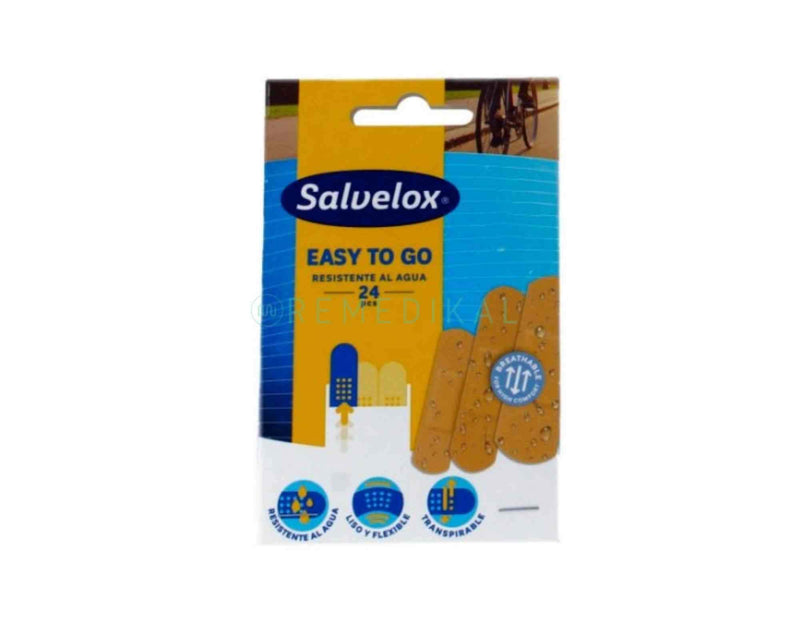 SALVELOX EASY TO GO APÓSITO ADHESIVO RESISTENTE 24 UDS