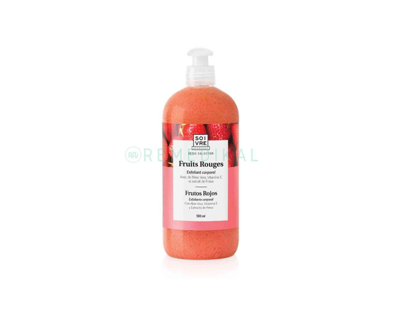 SOIVRE GEL CORPORAL EXFOLIANTE DE FRUTOS ROJOS 500ML