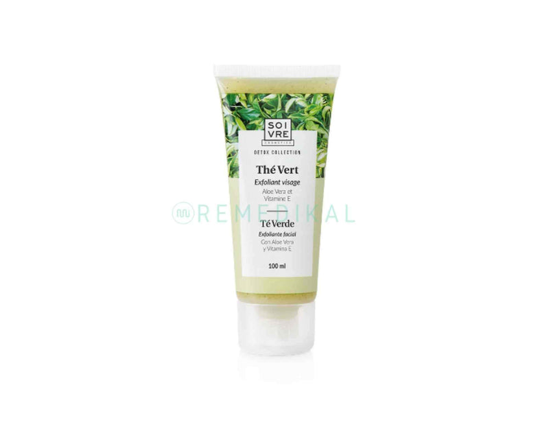 SOIVRE EXFOLIANTE FACIAL DE TÉ VERDE 100ML