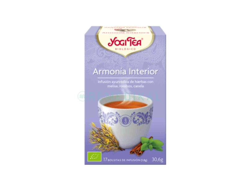 INFUSIÓN ARMONÍA INTERIOR 17 SOBRES YOGI TEA