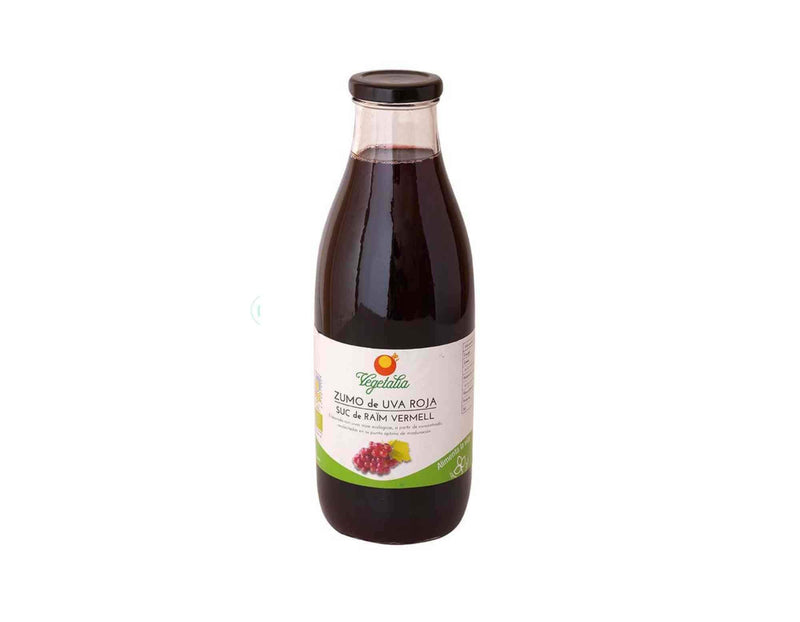 ZUMO DE UVA ROJA ECOLÓGICA 1L VEGETALIA