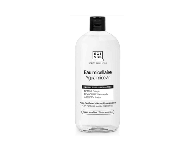 Agua micelar essential de Soivre Cosmetics