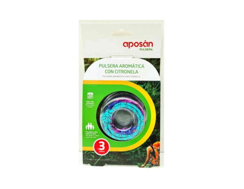 Aposan antimosquitos pulsera aromatica