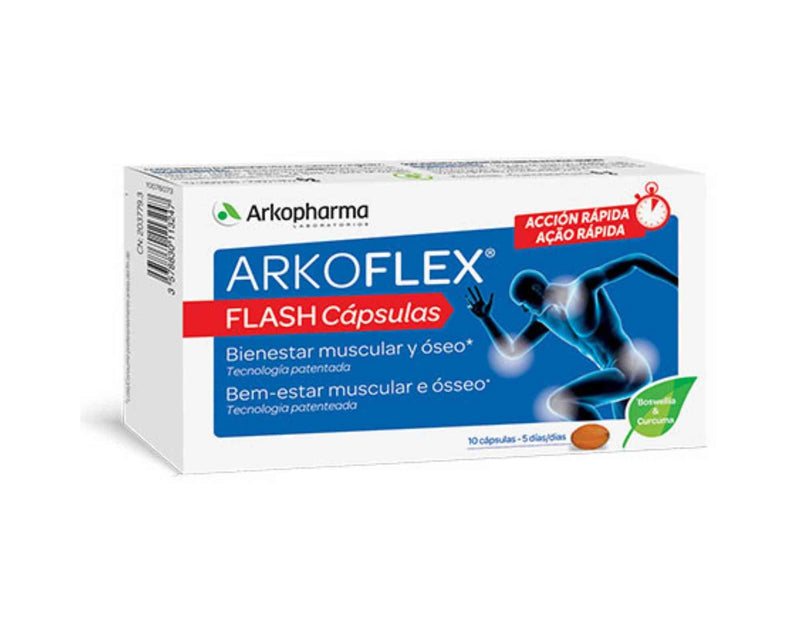 Arkoflex flash 10 capsulas