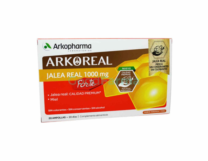 Arkopharma, jalea real, vitaminas, sistema inmune, refuezo, energía