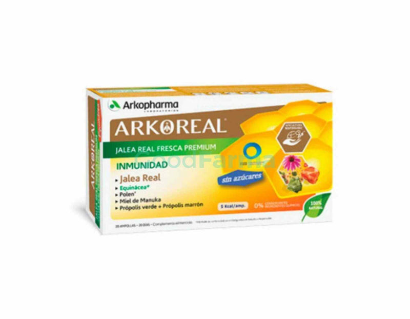 Arkopharma, jalea real, vitaminas, sin azúcar, sistema inmune, refuezo, natural